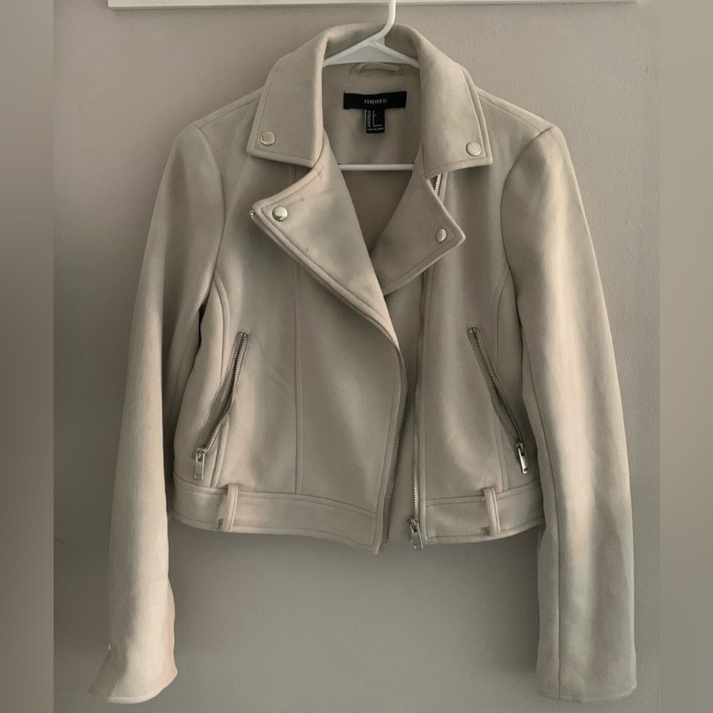 Grey Suede Jacket